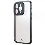 Black Rock iPhone 15 Pro Cover 360 Glass Transparent Sort