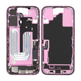 Mellemramme med smådele til iPhone 16 - Lilla OEM