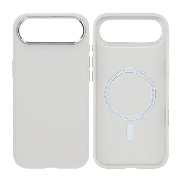 iPhone Air Cover Kunstlæder MagSafe Hvid