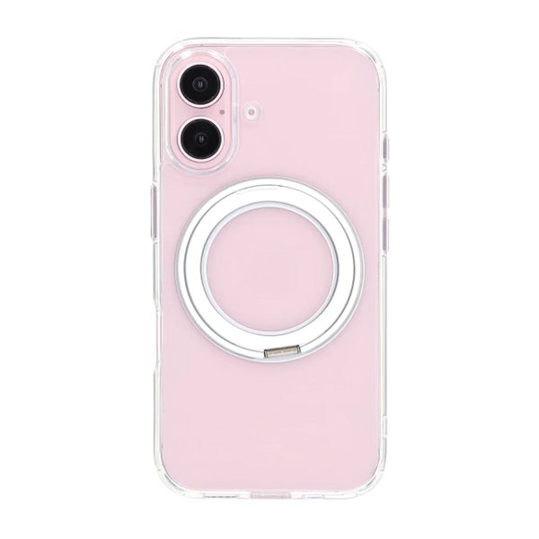 iPhone 16 Cover Roterbart MagSafe Stativ Transparent
