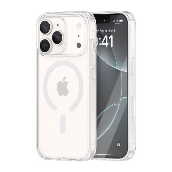 Rvelon iPhone 17 Pro Max Cover Transparent MagSafe Transparent