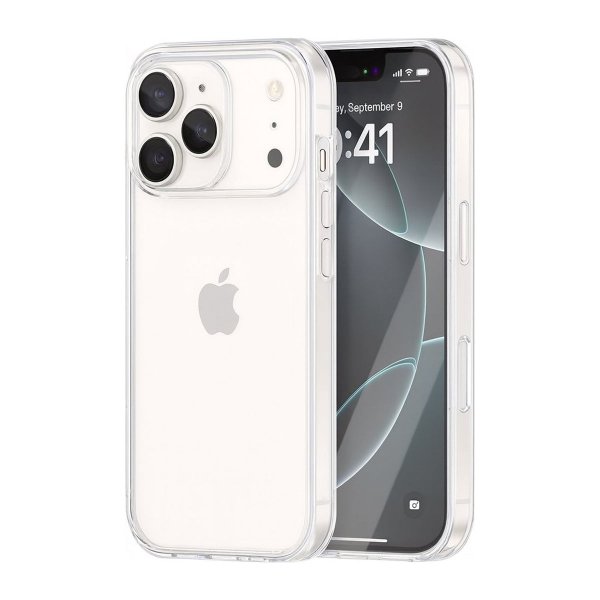 Rvelon iPhone 17 Pro Cover TPU Case Transparent