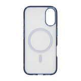 iPhone 17 Cover Transparent MagSafe Blå