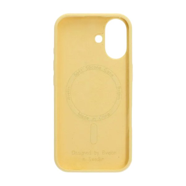 Rvelon iPhone 17 Cover Silikone MagSafe Gul