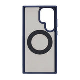 Samsung Galaxy S23 Ultra Cover Roterbart MagSafe Stativ Blå