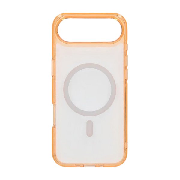 iPhone Air Cover TPU MagSafe Orange Transparent