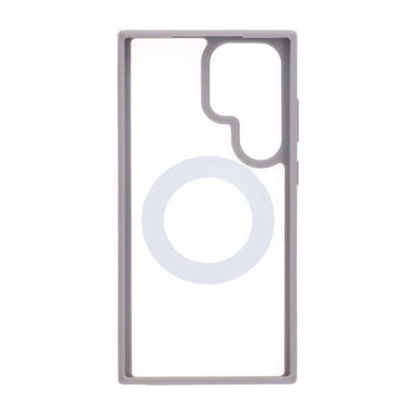 Samsung Galaxy S23 Ultra Cover Roterbart MagSafe Stativ Grå