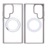 Samsung Galaxy S23 Ultra Cover Roterbart MagSafe Stativ Grå