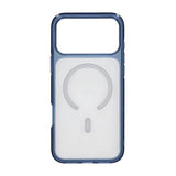 iPhone 17 Pro Max Cover Gennemsigtig MagSafe Blå