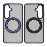 Samsung Galaxy S24 Cover Roterbart MagSafe Stativ Blåt