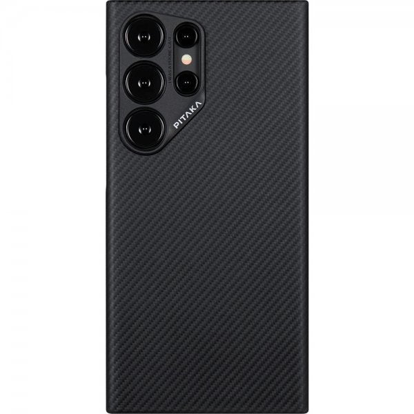 Pitaka Samsung Galaxy S24 Ultra Cover MagEZ Case 4 Sort/Grå Twill