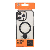 iPhone 14 Pro Max Cover Ringstander MagSafe Sort