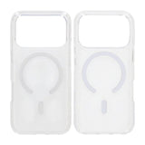 iPhone 17 Pro Max Cover Transparent MagSafe Hvid