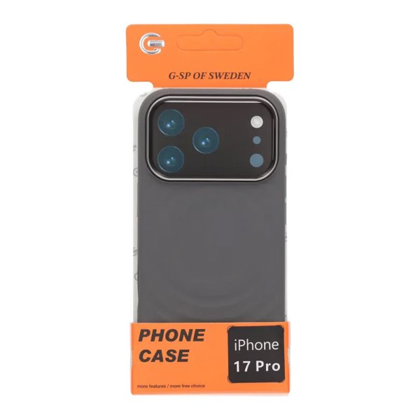 iPhone 17 Pro Cover Silikone MagSafe Mørkegrå