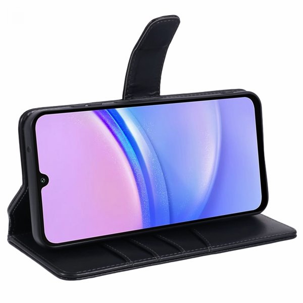 Nordic Covers Samsung Galaxy A15 Etui Essential Læder Raven Black