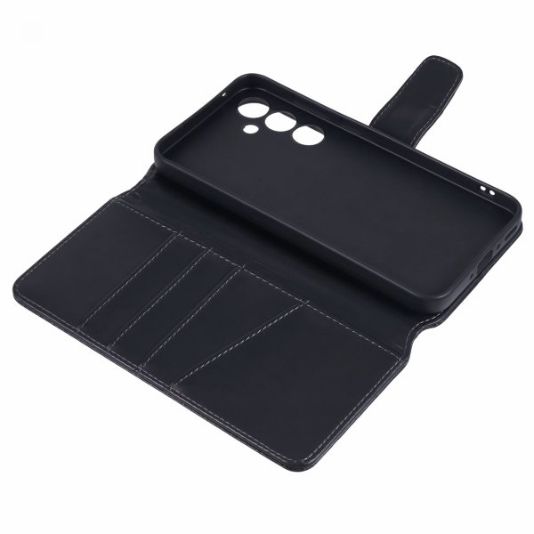 Nordic Covers Samsung Galaxy A35 Etui Essential Leather Raven Black