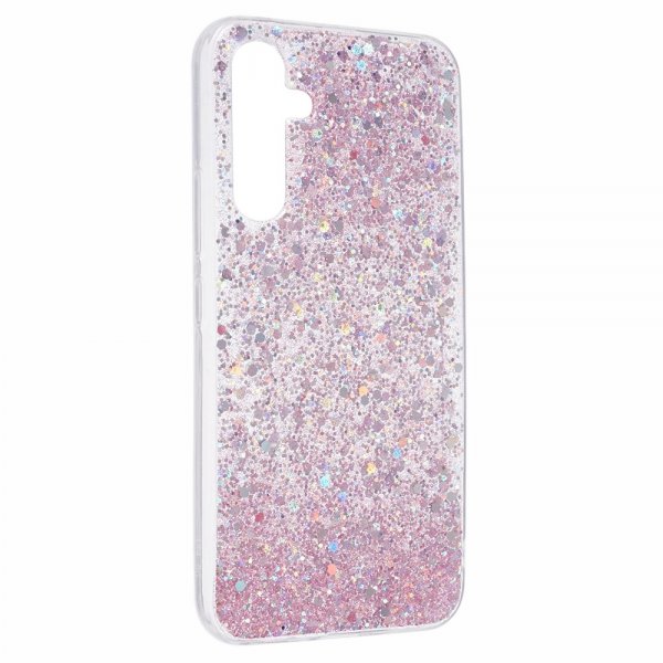 Nordic Covers Samsung Galaxy A35 Cover Sparkle Series Blossom Pink
