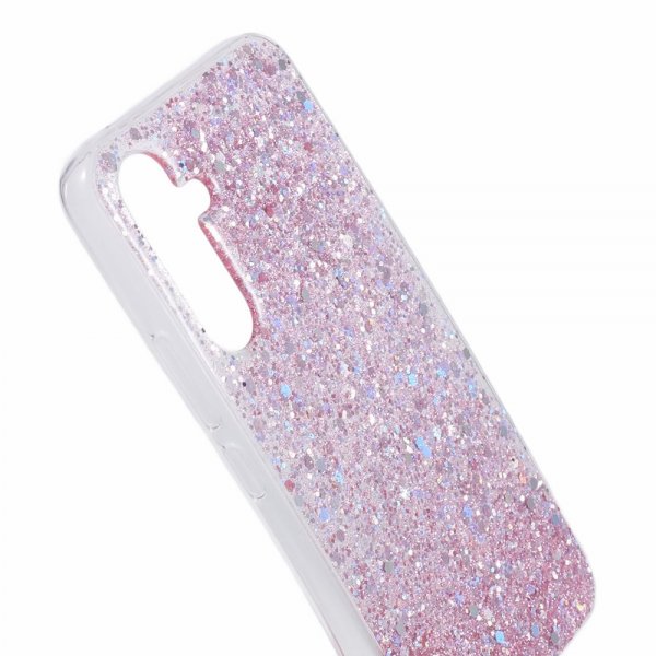 Nordic Covers Samsung Galaxy A35 Cover Sparkle Series Blossom Pink