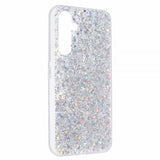 Nordic Covers Samsung Galaxy A55 Cover Sparkle Series Stardust Silver