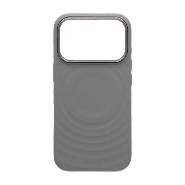 iPhone 17 Pro Cover Silikone MagSafe Lysegrå