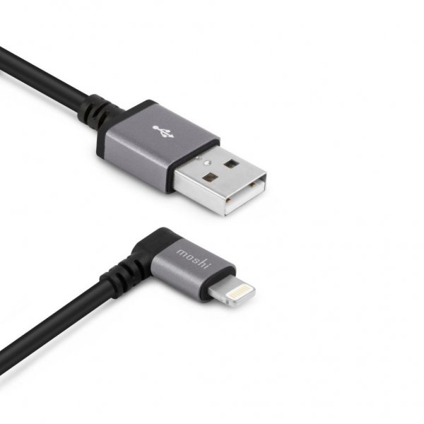 Moshi Lightning til USB-kabel Vinklet 1,5 m