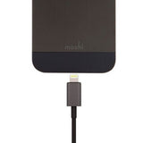 Moshi Kabel USB-kabel med Lightning-stik 1 m Sort
