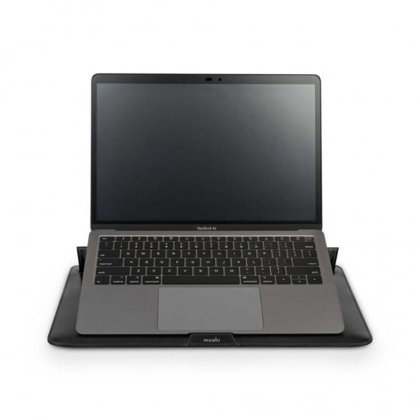 Moshi Muse 3-i-1 slankt laptopcover 13" Seashell White