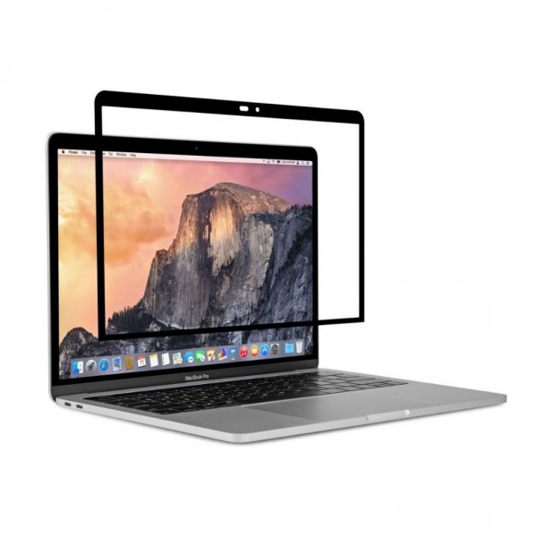 Moshi iVisor AG MacBook Air/Pro 13 Skærmbeskytter Fuld Størrelse Sort