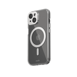 Moshi iPhone 15 Cover iGlaze MagSafe Luna Silver