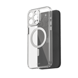 Moshi iPhone 15 Pro Max Cover iGlaze MagSafe Luna Silver