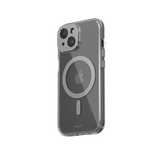 Moshi iPhone 15 Cover iGlaze MagSafe Meteorite Gray
