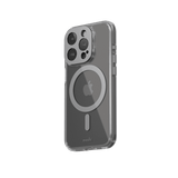 Moshi iPhone 15 Pro Cover iGlaze MagSafe Meteorite Gray