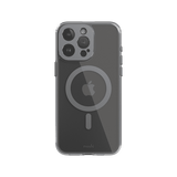 Moshi iPhone 15 Pro Max Cover iGlaze MagSafe Meteorite Grey