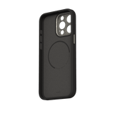 Moshi iPhone 15 Pro Max Cover Napa MagSafe Midnight Black