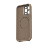 Moshi iPhone 15 Pro Max Cover Napa MagSafe Woodsmoke Brown