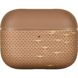 Pitaka AirPods Pro 3 Cover Aramid Fiber Golden Glint