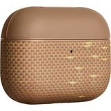 Pitaka AirPods Pro 3 Cover Aramid Fiber Golden Glint