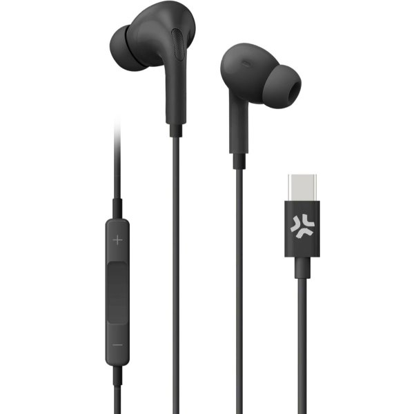 Celly Kablede Høretelefoner UP1200 In-Ear USB-C Sort