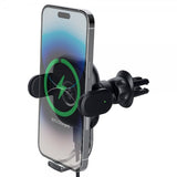 Spigen Bilholder OneTap Pro Air Vent Mount Oplader 15W Sort