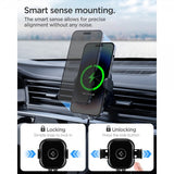 Spigen Bilholder OneTap Pro Air Vent Mount Oplader 15W Sort
