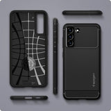 Spigen Samsung Galaxy S21 FE Cover Rugged Armor Mat Sort