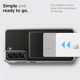 Spigen Samsung Galaxy S21 FE Cover Crystal Slot Crystal Clear