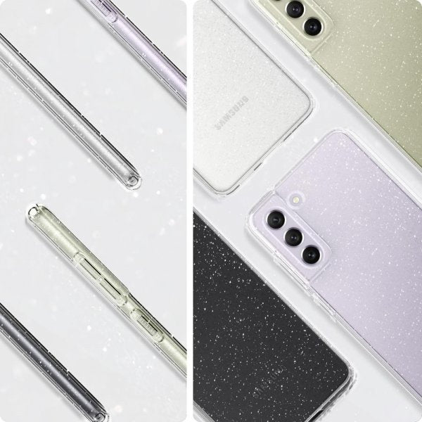 Spigen Samsung Galaxy S21 FE Cover Liquid Crystal Glitter Crystal Quartz