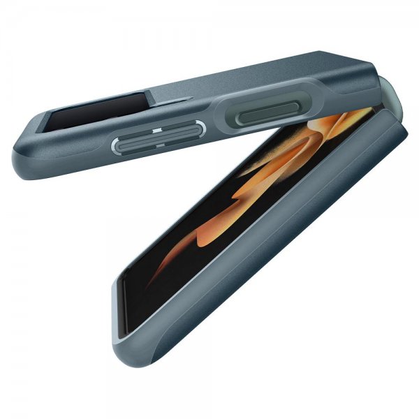 Spigen Samsung Galaxy Z Flip 3 Cover Thin Fit Shiny Green