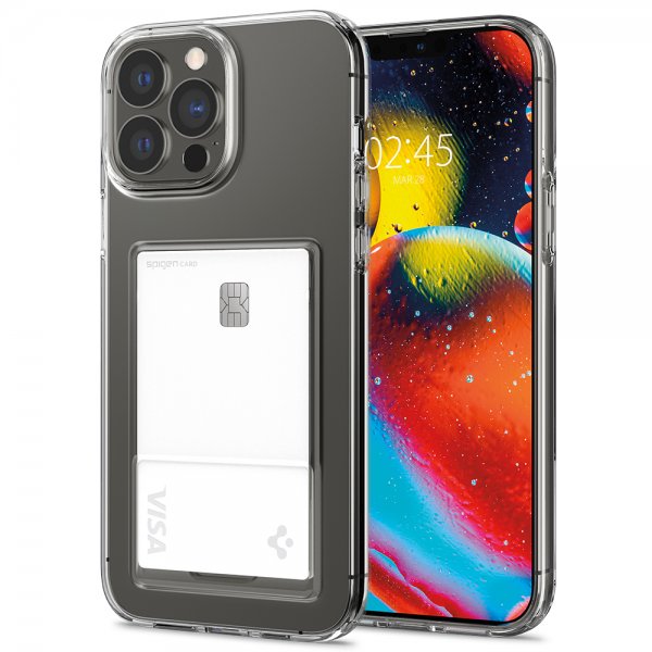 Spigen iPhone 13 Pro Cover Crystal Slot Crystal Clear