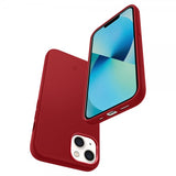 Spigen iPhone 13 Mini Cover Silicone Fit Rød