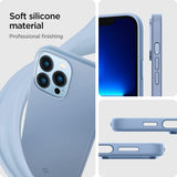 Spigen iPhone 13 Pro Max Cover Silicone Fit Sierra Blue
