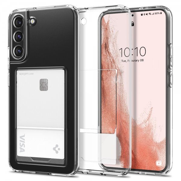 Spigen Samsung Galaxy S22 Plus Cover Crystal Slot Crystal Clear