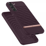 Caseology Samsung Galaxy S22 Plus Cover Parallax Burgundy