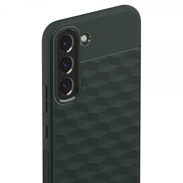Caseology Samsung Galaxy S22 Plus Cover Parallax Midnight Green